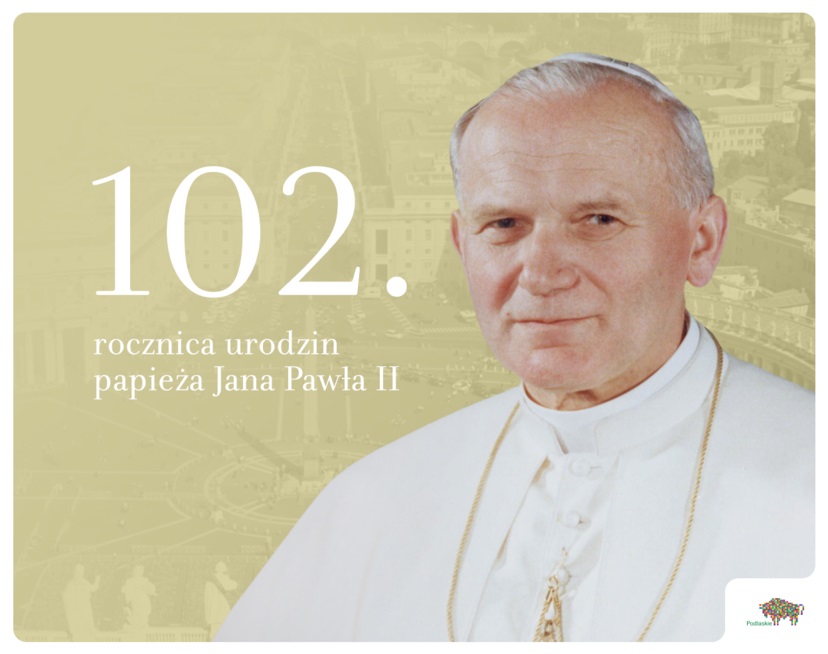 Ikona do artykułu: „Czas to Miłość” - 102. rocznica urodzin Jana Pawła II